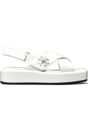 Tory Burch Sandalias T-Lock con plataforma de 40mm