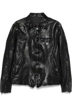 YOHJI YAMAMOTO Chamarra de cuero
