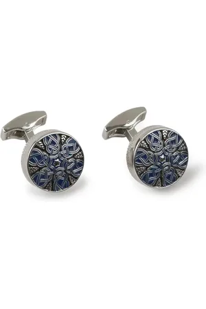 Tateossian Mancuernillas con estrellas esmaltadas