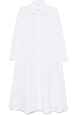 Malo Vestido midi en algodón