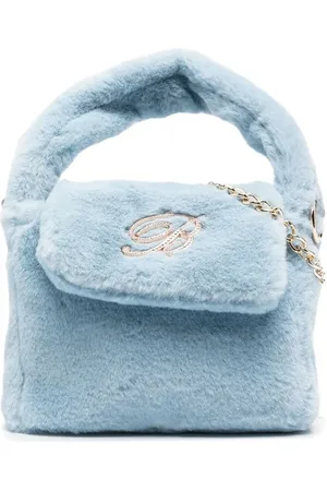 MISS BLUMARINE Bolsa de hombro con logo bordado