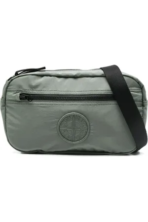 Stone Island Cangurera con bordado Compass