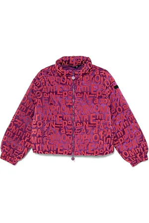 Emporio Armani Chamarra con logo estampado