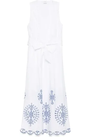 ELEVENTY Vestido midi bordado