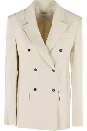 TELA Blazer con doble botonadura