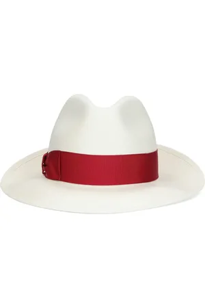 Borsalino Sombrero de verano con detalle de moño