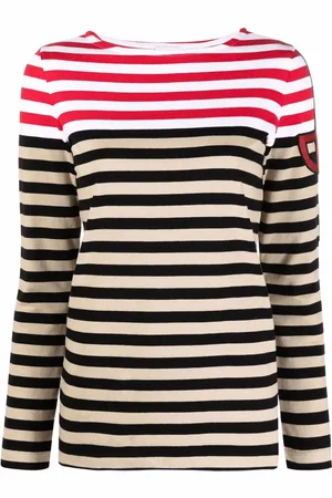Patou Playera con motivo de rayas