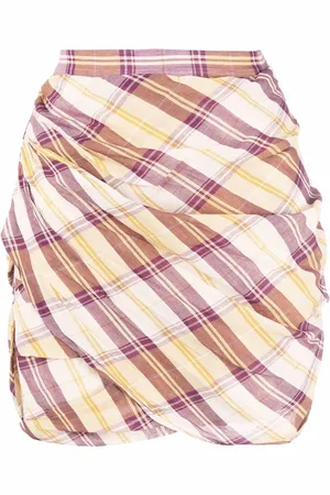 Marant Etoile Falda a cuadros