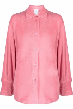 Patou Camisa con acabado de toalla