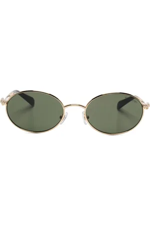 Swarovski Lentes de sol con armazón ovalada