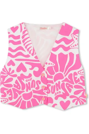 Billieblush Chaleco con estampado gráfico