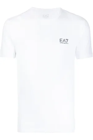 EA7 Playera con logo estampado