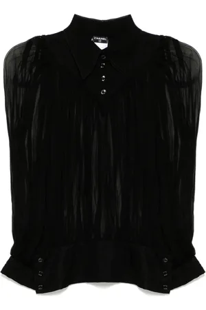 CHANEL Camisa estilo blusa 2006