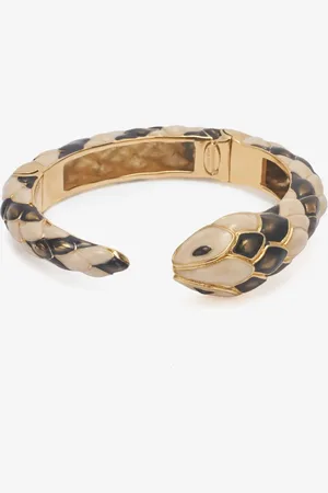 Roberto Cavalli Brazalete con forma de serpiente
