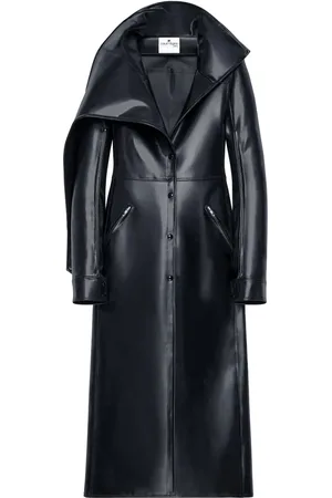 Courrèges Gabardina con botones