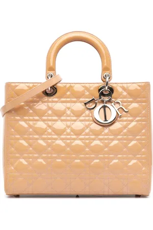 Dior Bolsa satchel Large Patent Cannage Lady Dior 2012