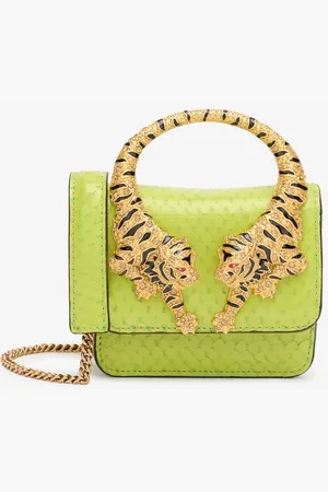 Roberto Cavalli Bolsa mini con eslabones de cadena