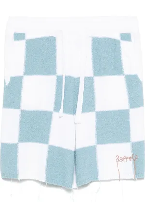 BARROW Shorts con motivo de cuadros de ajedrez