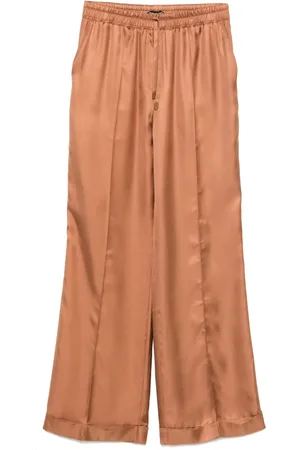 Tom Ford Pantalones palazzo de sarga