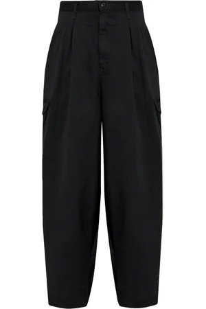 YOHJI YAMAMOTO Pantalones anchos en algodón