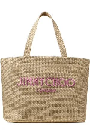 Jimmy Choo Tote con logo bordado