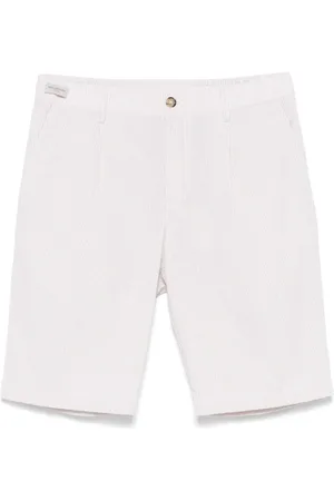 Paul & Shark Bermudas de tejido seersucker y algodón