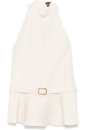 Tom Ford Vestido corto con detalle de hebilla