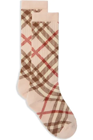 Burberry Calcetines con motivo de cuadros
