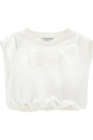 PHILOSOPHY DI LORENZO SERAFINI Playera con logo bordado
