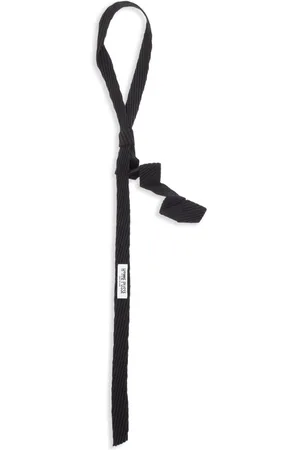 Issey Miyake Corbata con parche del logo