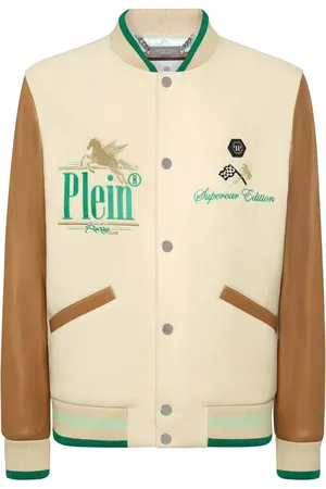 Philipp Plein Chamarra bomber Racing Club College