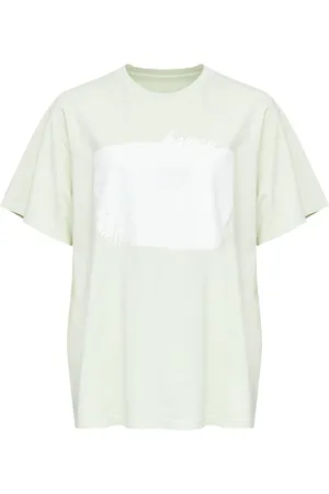 Maison Margiela Playera con motivo de sello