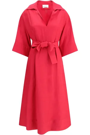 P.A.R.O.S.H. Vestido midi con cinturón