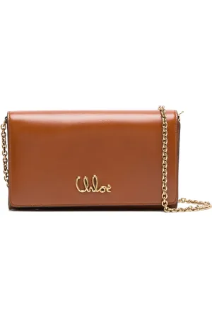 Chloé Bolsa crossbody Ironic con solapa y cadena
