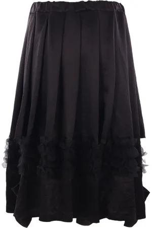 Comme des Garçons Falda satinada