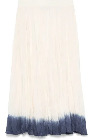 Joseph Falda midi con efecto arrugado