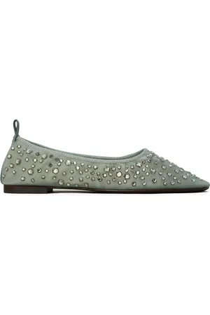 Tory Burch Flats con detalles de cristal