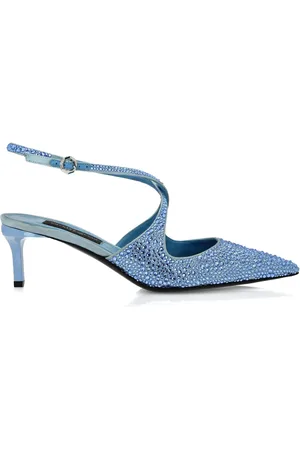 Philipp Plein Zapatillas Slingback Strass con tacón de 55mm