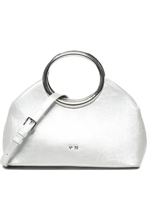 V°73 Tote con efecto metalizado