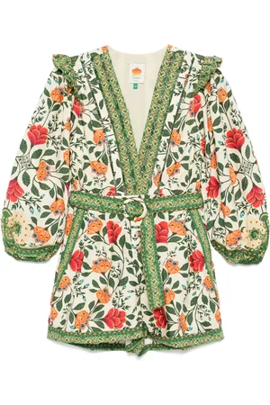 Farm Rio Romper Garden Tapestry