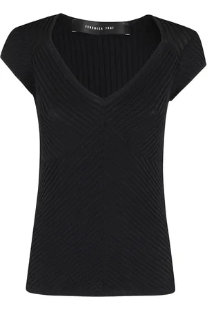 FEDERICA TOSI Playera de canalé