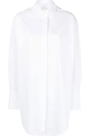Patou Vestido camisero con logo estampado