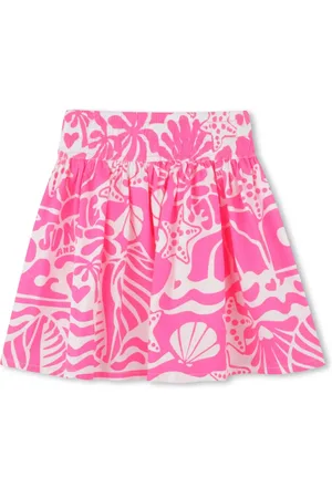 Billieblush Falda con ilustración estampada