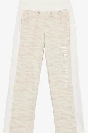 Roberto Cavalli Pants con logo bordado