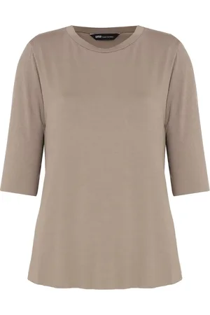 Uma Raquel Davidowicz Playera con cuello redondo