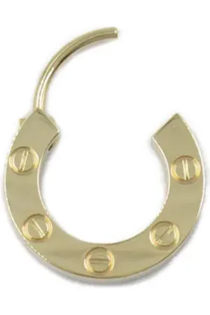 Cartier 2010s 18K yellow gold Love earring