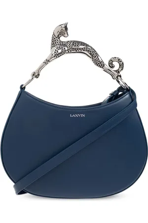 Lanvin Tote de piel con asa de gato