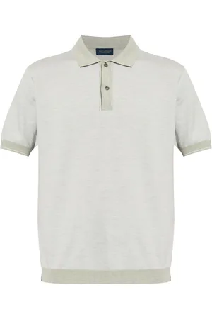 Paul & Shark Playera tipo polo de seda
