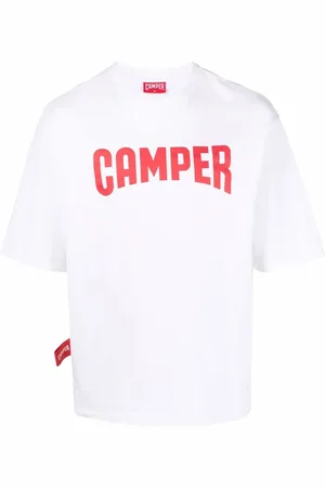 Camper Playera manga corta con logo estampado