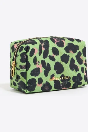 Bimba y Lola Cosmetiquera con estampado de leopardo